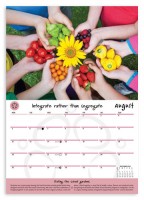 2013 Permaculture Calendar - August