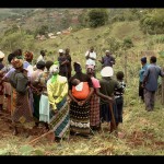 Part of a conflict transformation meeting at Chikukwa