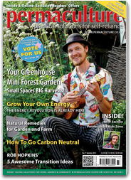 A previous issue with Charlie McGee singer / song writer of the Permaculture Principle tracks