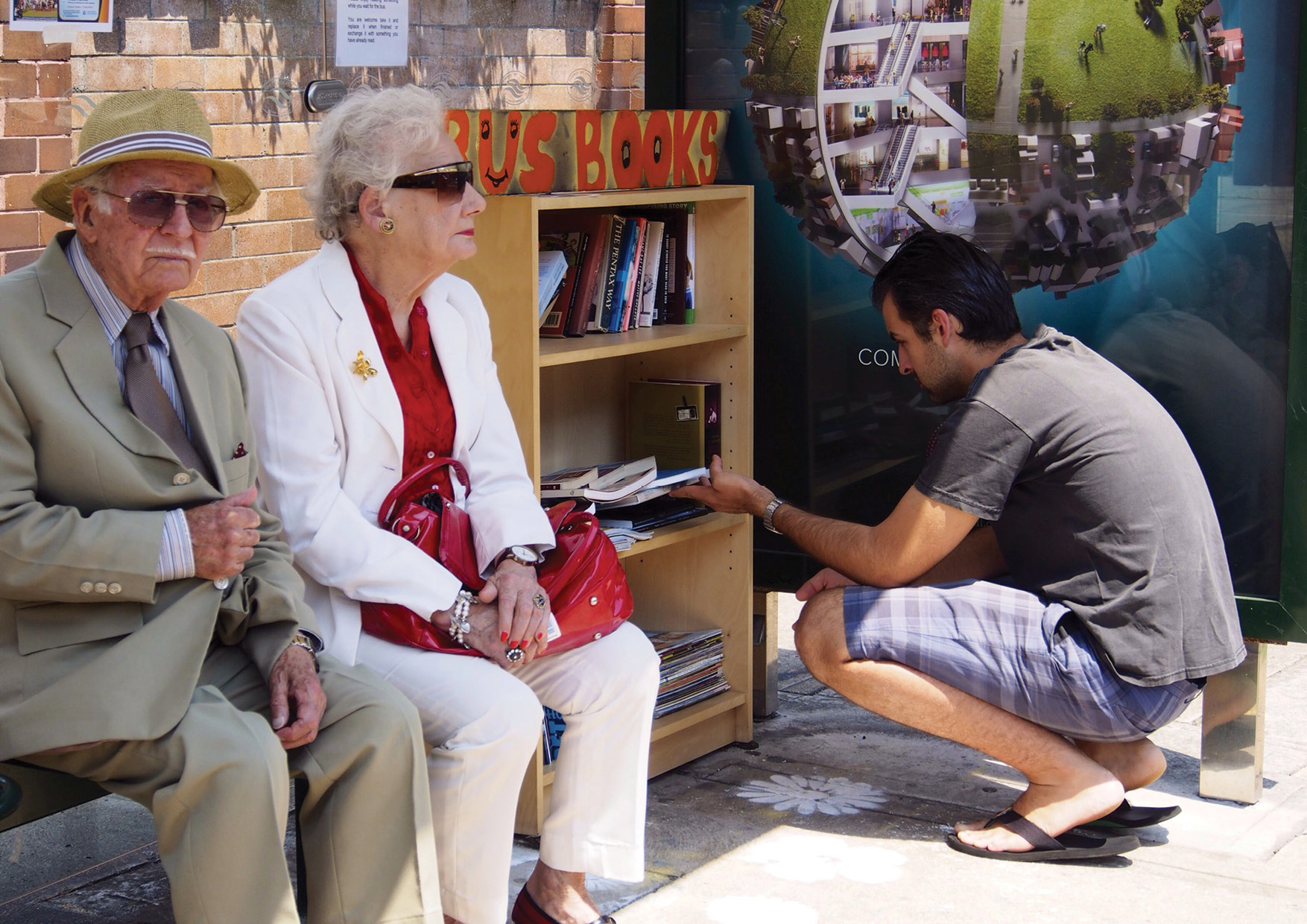 Principle 11: Use edges & value the marginal - The Bus Stop Library