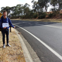 Adventures in Hitch-hiking Michael Green thumbs a ride from Seymour