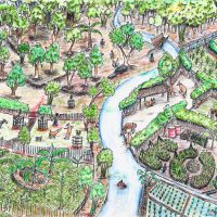 Open source Permaculture Guidebook for the tropics tropical-permaculture-illustration