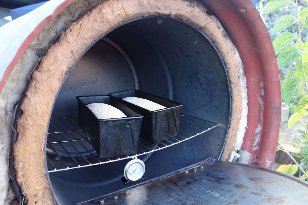 Baking bread in a Rocket Oven